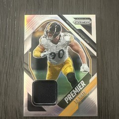 2025 Panini Prizm Premier Jerseys T.J. Watt PJY-TJW Memorabilia Card