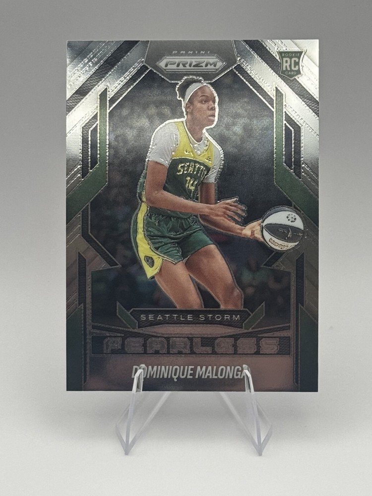 2025 Panini WNBA Prizm Fearless Dominique Malonga #14 RC – Storm