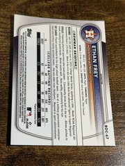 ETHAN FREY 2025 Bowman Draft #BDC-47 1st Chrome Silver Refractor
