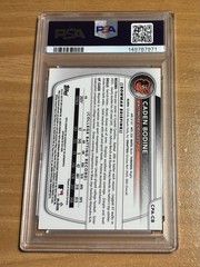2025 Bowman Chrome Draft 1st Caden Bodine HTA Choice Refractor Auto /150 PSA 10