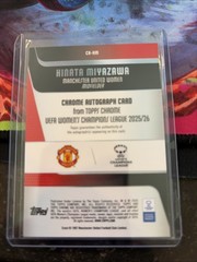 Hinata Miyazawa Manchester United Woman’s UCL 2025/26 /50 Auto