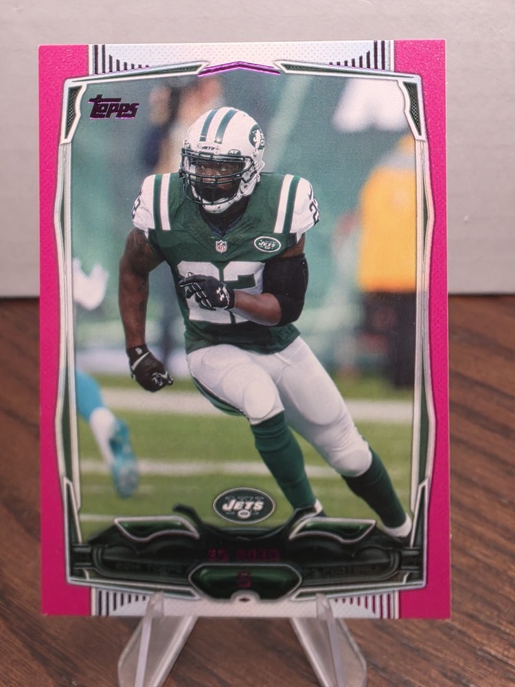 2014 Topps BCA Pink /499 Ed Reed #320 HOF