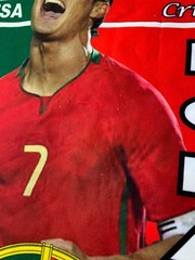 PORTUGAL TEAM RONALDO 2004 VINTAGE FOOTBALL SHIRT JERSEY FAN GRAPHIC TEE SIZE L