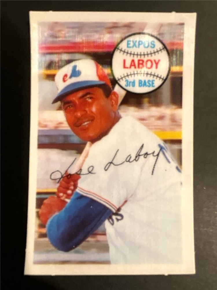 1970 Kellogg&rsquo;s 3-D Super Stars #66 Jose Laboy Expos NM SET BREAK
