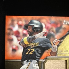 Andrew McCutchen Pittsburgh Pirates Auto 17/25 Game Used Memorabilia #MLM2-AM