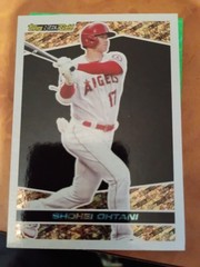 2021 Topps Update Series Black Gold #BG-13 Shohei Otani
