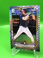 2026 Bowman – Chrome Prospects Andrew Fischer #BCP-149 Reptilian Refractor (RC)