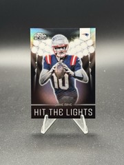 2025 TOPPS CHROME BLACK FOOTBALL HIT THE LIGHTS DRAKE MAYE #HL-5 SSP Patriots