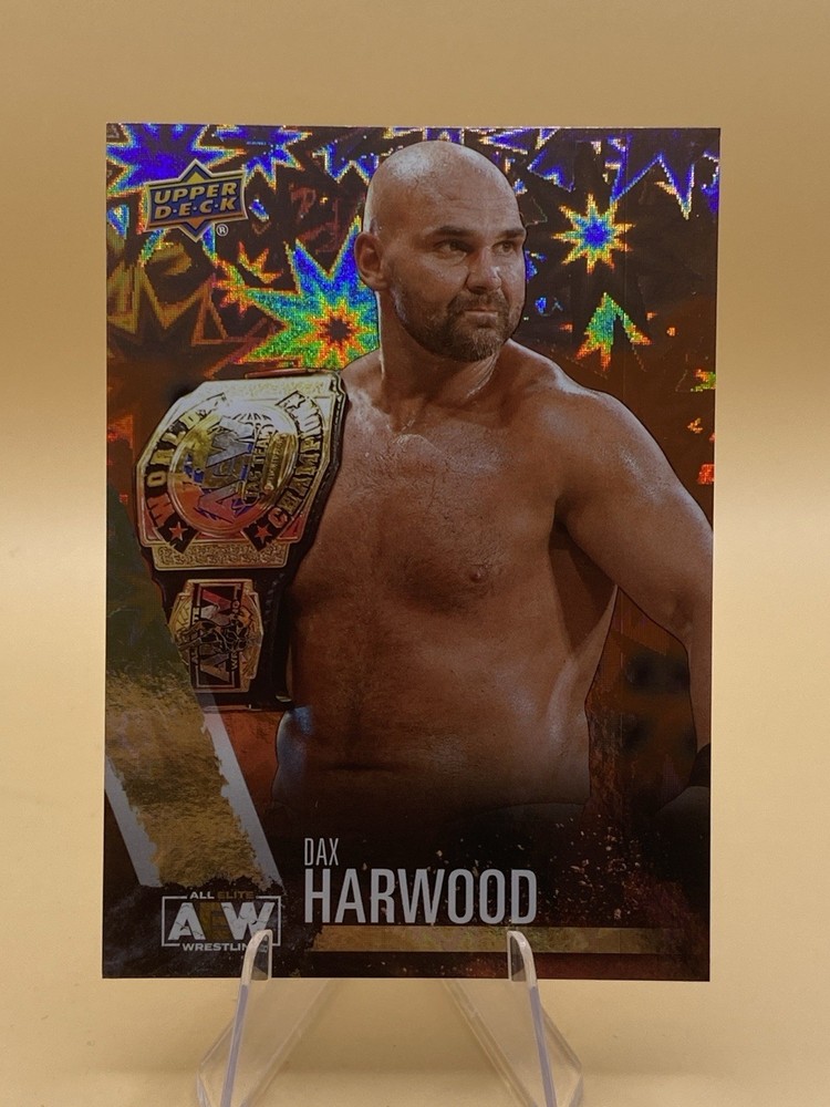 2021 UPPER DECK AEW FIRST EDITION DYNAMITE PARALLEL DAX HARWOOD #57 Trading Card