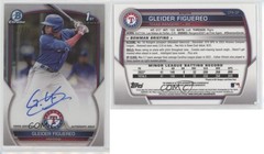 2023 Bowman Chrome Prospect Refractor 103/499 Gleider Figuereo #CPA-GF Auto 00er