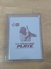 Andrew Fischer 2026 Leaf Pro Set Metal Baseball 1/1 Printing Plate