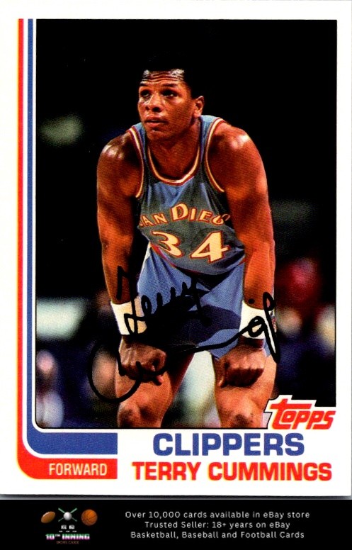 1992-93 Topps Archives BASKETBALL #24 Terry Cummings
