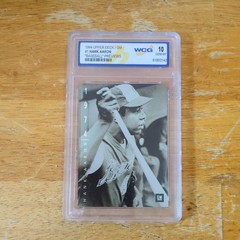 1994 UD GM #1 Hank Aaron Baseball Previews WCG 10 Gem Mint Atlanta Braves HOF.