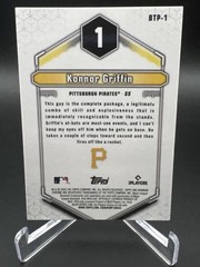 2026 Bowman Top 100 Konnor Griffin #BTP-1 Pirates 🔥 Prospect Insert