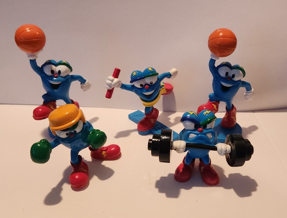 5 1996 Atlanta Olympic Games Izzy Mascot PVC Figure s Dakin Sports Toy Action