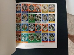 1972 NFL Action 72 Sunoco Stamp Album Unused with Stamp Sheets VG/EX