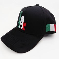 LA Los Angeles Dodgers Diced Hats Black Hat Snapback MLB Mexico Flag Velour Bill