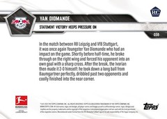 Yan Diomande Topps NOW Bundesliga 2025-2026 – RB Leipzig