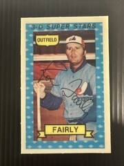 1974 KELLOGG&rsquo;S #27 RON FAIRLY MONTREAL EXPOS NM-MT *Hot Corner Vintage*