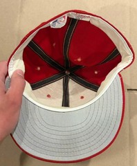 Vintage St Louis Cardinals Annco Fitted Hat Size 7 MLB Made USA Wool Red Cap