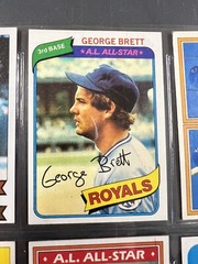 1979-80-81-82 Topps George Brett #330 #450 #1 #401 #700 #96 #200 #201 #549 NM