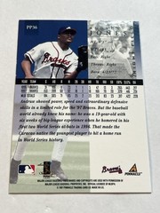 1998 PINNACLE MUSEUM COLLECTION – ARTIST PROOF – ANDRUW JONES #PP36 RARE!!