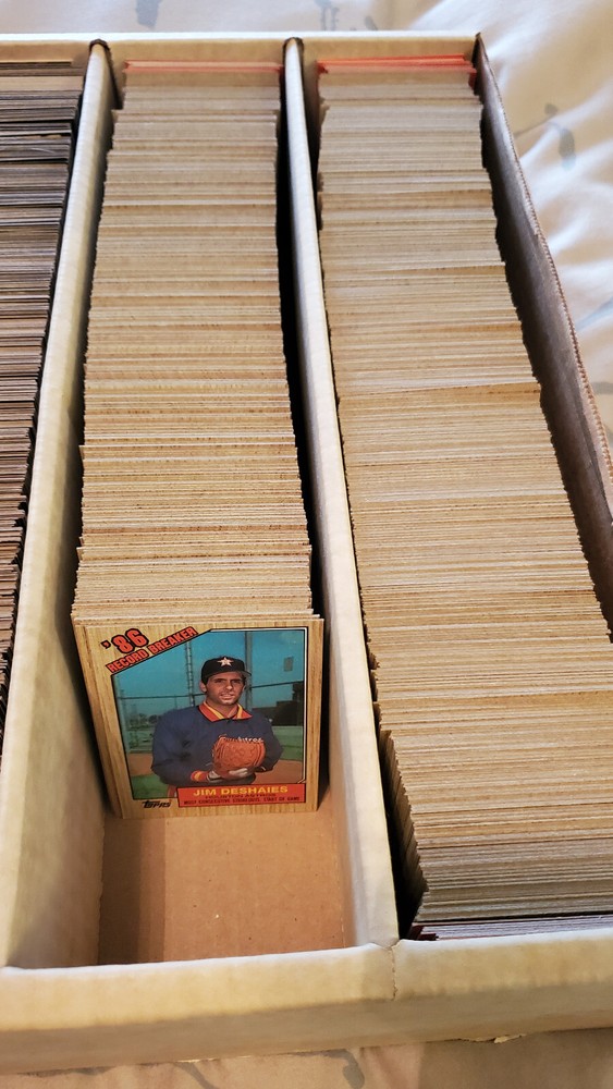 1987 1988 1989 Topps Baseball Commons Finish Your Set Pick 25/$1