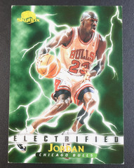 Michael Jordan 1996 Skybox Electrified #278