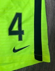 HELLAS VERONA THIRD #4 R. MARQUEZ MATCH WORN FOOTBALL SOCCER SHORTS NIKE sz L