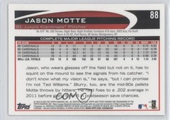 2012 Topps Chrome Jason Motte #88 0c4
