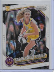 2025 Panini Prizm WNBA – Sarah Ashlee Barker #31 White Seismic Prizm (RC)