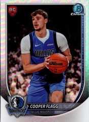 2025-26 Bowman Cooper Flagg Chrome RC Red Rookie Variation SSP #BRR-1 Mavericks