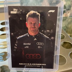 F1 Topps Chrome / Lights Out Nico Hulkenberg 5-Card Lot Halo Portrait /299