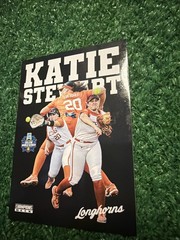 2026 Champions Deck Texas Longhorns Softball Katie Stewart NIL CWS BA1