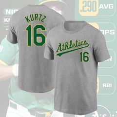 HOT SALE! Nick Kurtz #16 Athletics Name & Number S–5XL for Fan