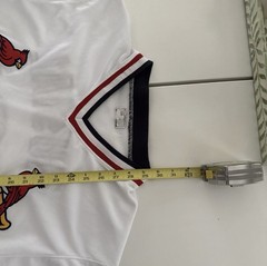 Majestic St. Louis Cardinals Stan Musial #6 MLB Jersey White/Red/Navy Men&rsquo;s 48 M