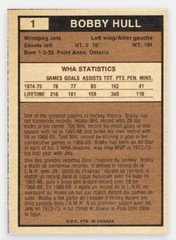 Vintage 1 *Sealed 1975-76 O-Pee-Chee OPC WHA Hockey Wax Pack “Howe” Minor Wear