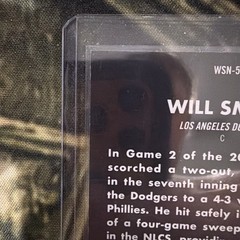 2026 Topps Chrome #WSN-5 Will Smith World Series At Night Refractor