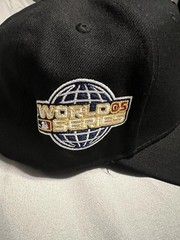 Chicago White Sox Black Snapback Cap 2005 World Series MLB Baseball Hat