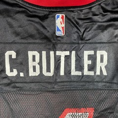 Caron Butler Miami Heat Jersey #4 Away Red Black Nba Adult XL Reebok Mens