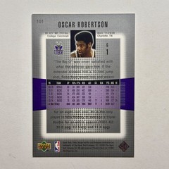 2003-04 Upper Deck Finite #101 Oscar Robertson 1300/2999 Bucks