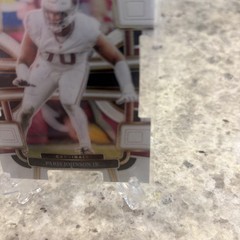 2023 Panini Select Prizm White Die Cut #3 Paris Johnson Jr. Rookie RC #d 111/199