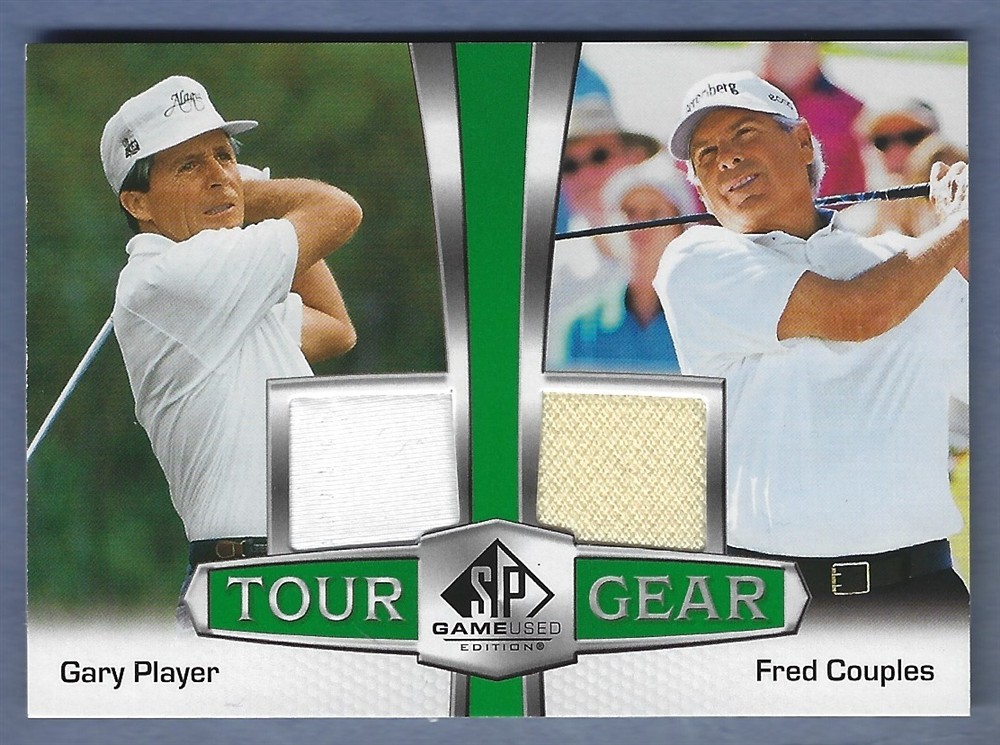 2024 SP Game Used Golf Tour Gear Combos #TG2-CP Fred Couples/Gary Player PGA