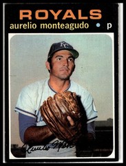 1971 Topps #129 Aurelio Monteagudo