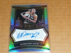 2025 Panini Select WNBA MARQUESHA DAVIS SIGNATURES AUTOGRAPH/AUTO LIBERTY K1690