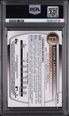 2025 Bowman Draft Easton Carmichael RC Auto #CPA-ECA Orange /25 PSA 10 POP 3