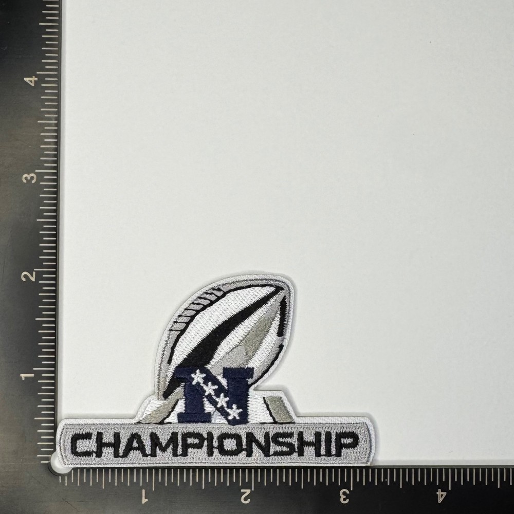 Vince Lombardi Super Bowl Trophy Iron/Sew On Embroidered Jersey Patch
