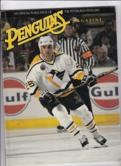 Pittsburgh Penguins Magazine Program Kevin Stevens