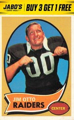 1970 Topps #116 Jim Otto