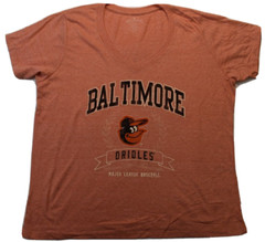 Soft As A Grape Womens MLB Baltimore Orioles Baseball Shirt New M, 2XL